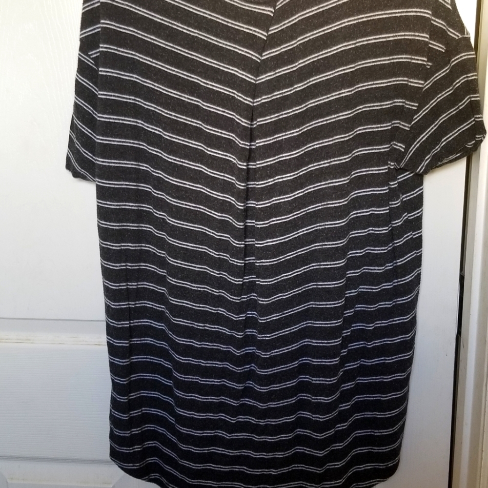 Large, black and white